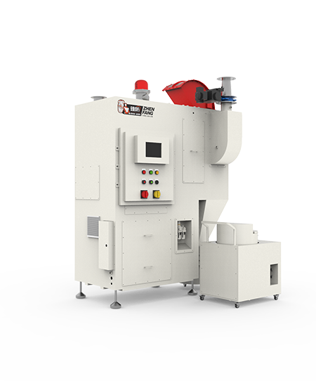 激光清洗臥式高負壓除塵設備